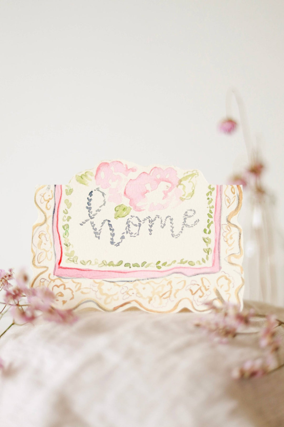 CardsHome Comforts Hand-Cut Card