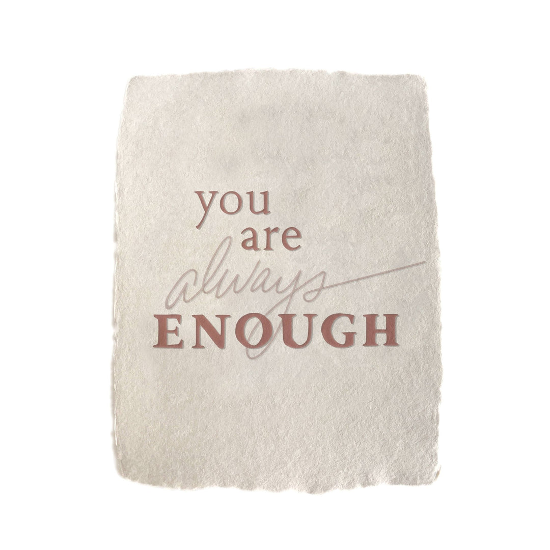CardYou are Enough Card