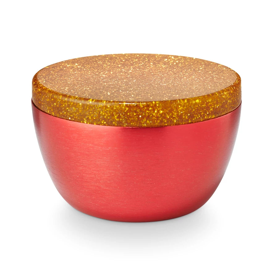 Memory Lane Sparkle Lid Tin Candle