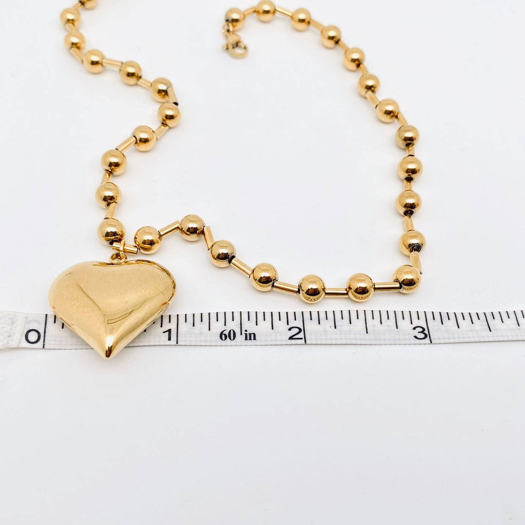 JewelryAll My Heart 18K Gold Necklace