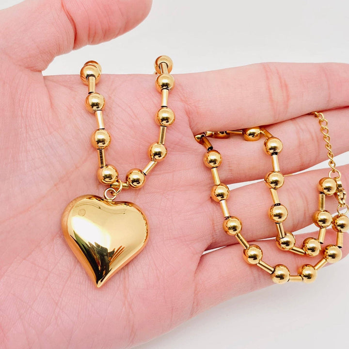 JewelryAll My Heart 18K Gold Necklace