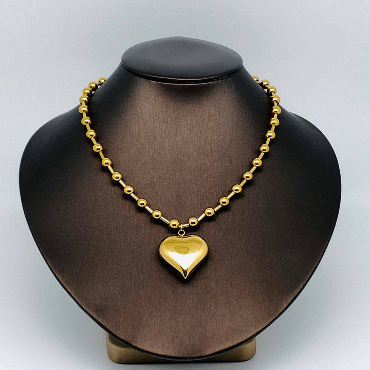 JewelryAll My Heart 18K Gold Necklace