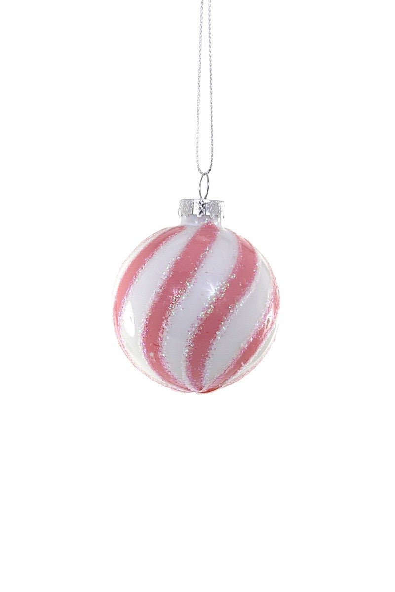 Christmas OrnamentBright Swirl Stripe Ornament