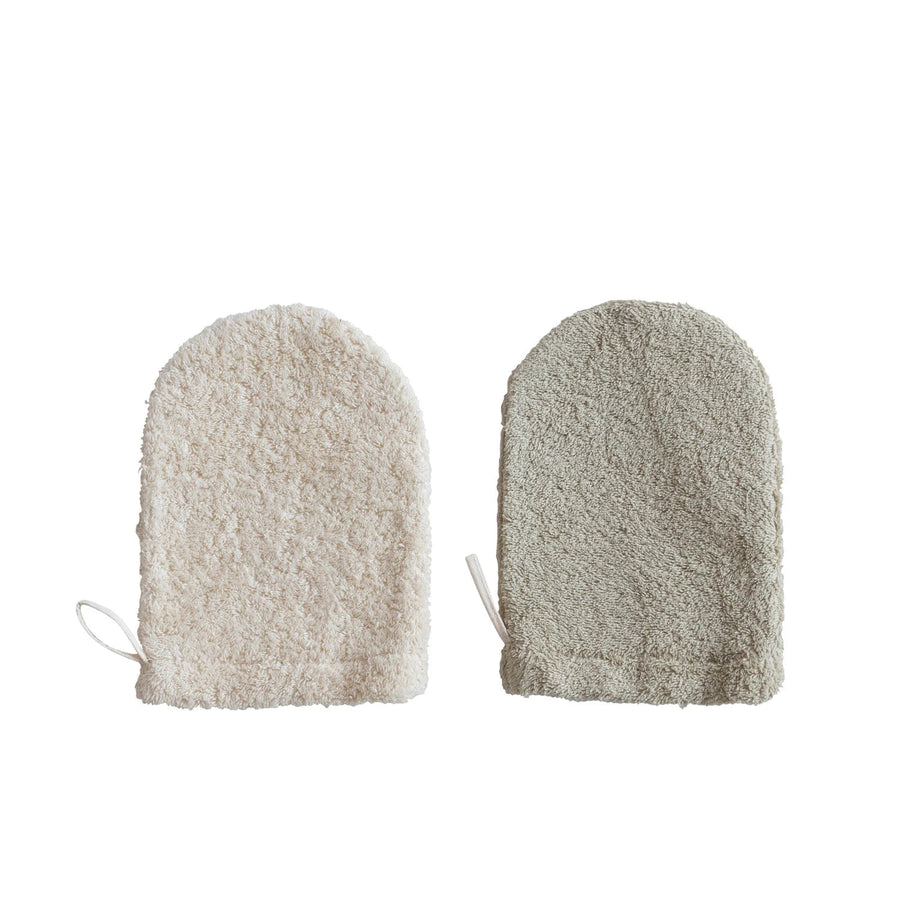 Shower MittCotton Terry Cloth Shower Mitt