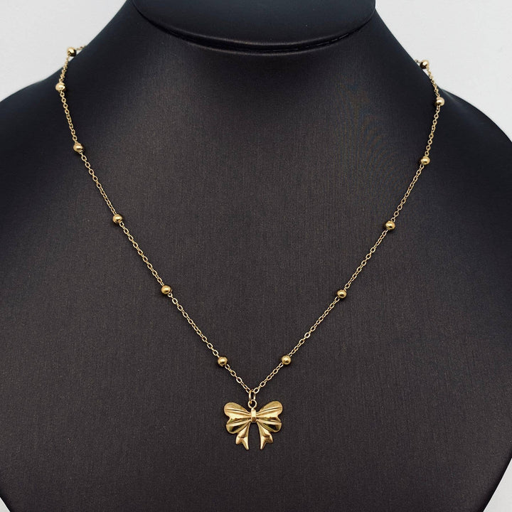 NecklaceFeeling Cute Bow Necklace