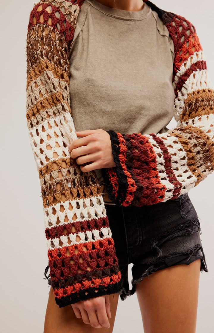 Free People SweaterGia Crochet Shrug | Free People