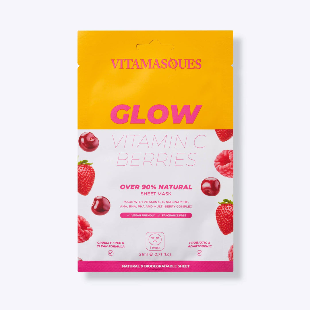 Beauty + WellnessGlow Vitamin C Berries Face Mask