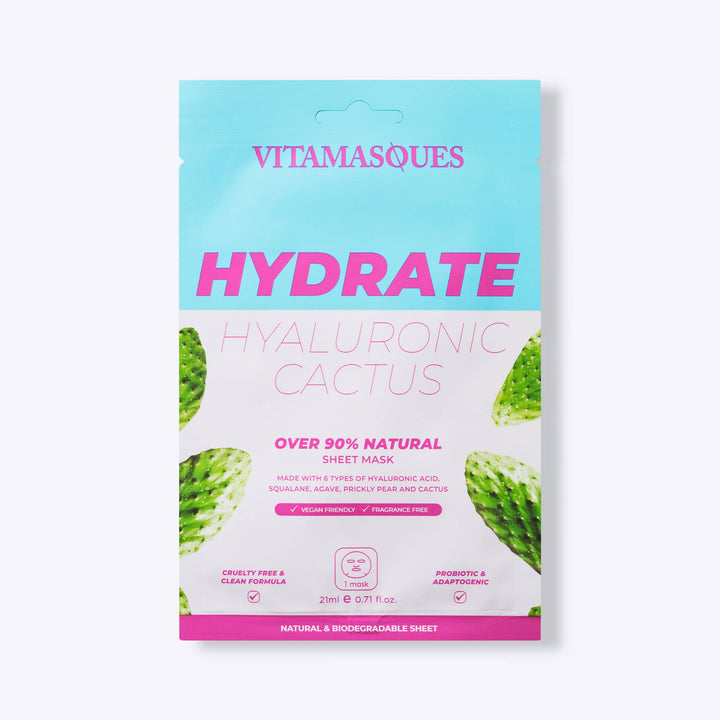 Beauty + WellnessHydrate Hyaluronic Cactus Face Mask