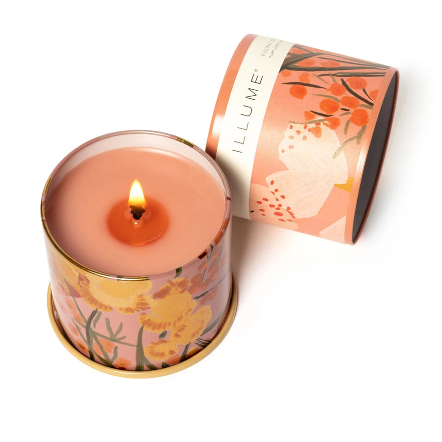 CandlePaloma Petal Tin Candle