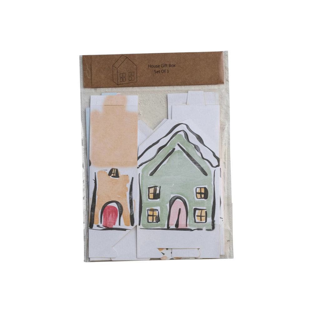 Gift BoxPaper House Shaped Gift Boxes