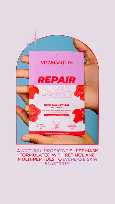 Beauty + WellnessRepair Retinol Hibiscus Face Mask