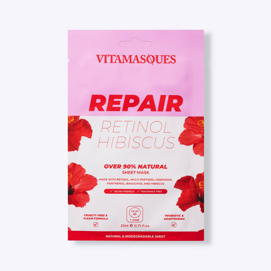 Beauty + WellnessRepair Retinol Hibiscus Face Mask