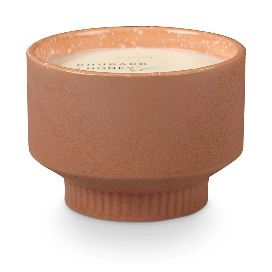 CandleRhubarb & Honey Verde Ceramic Candle