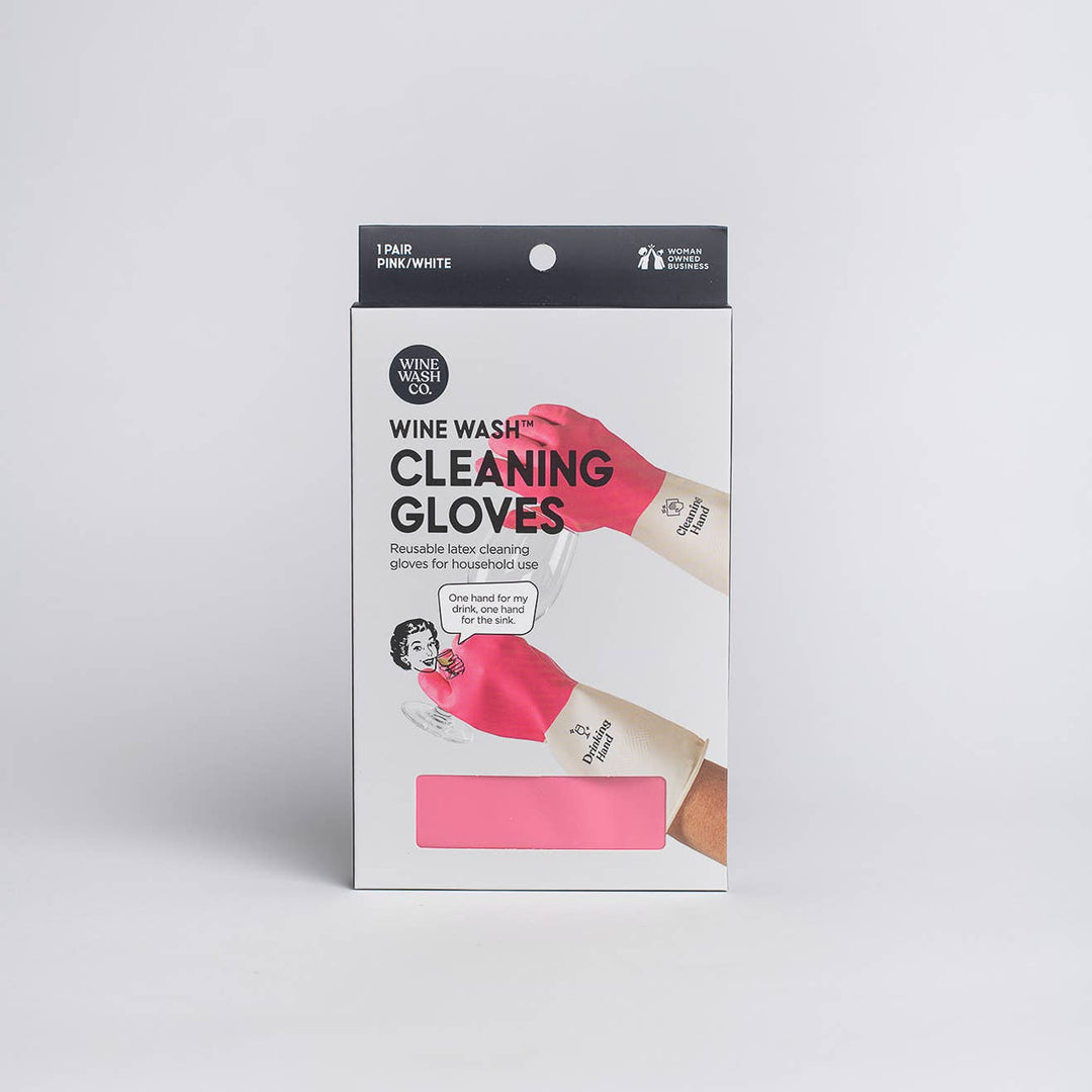 kitchenScrubbly™ Reusable Cleaning Gloves Pink