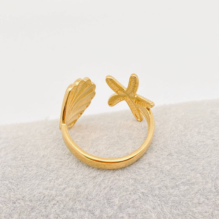 RingStarfish & Shell Ring