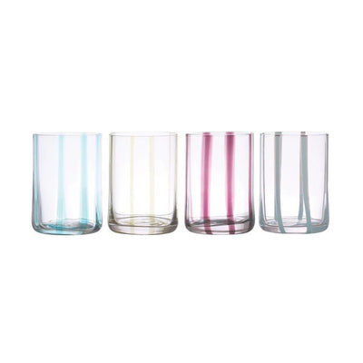 DrinkwareStriped Drinking Glass