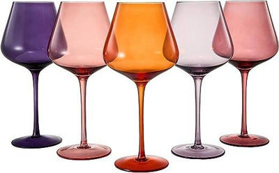Kitchen + BarAutum Sunset Wine Glasses