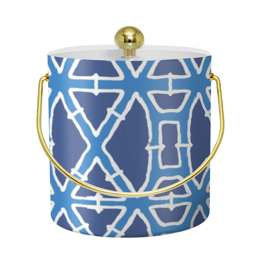 Ice BucketsBamboo Blue Ice Bucket Everyday