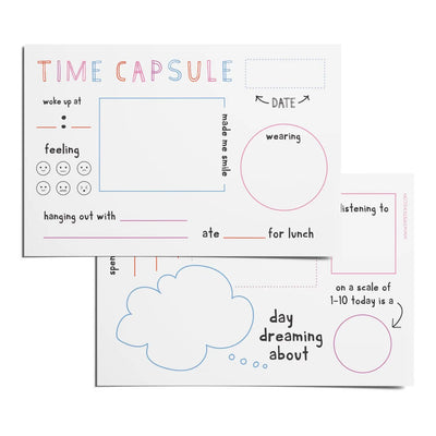 Time Capsule Card Pack - Pipsticker - Meraki Co.