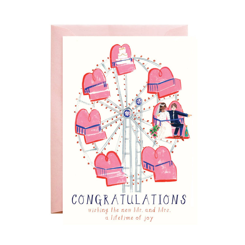 Congratulations CardFerris In Love Congratulations Card