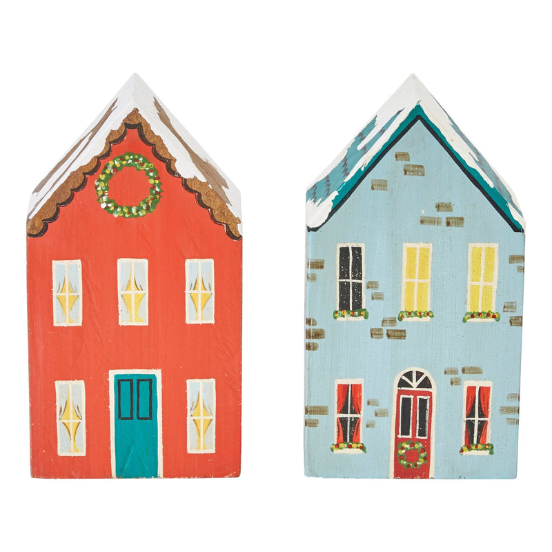 Festive Hand Painted Reclaimed Wood Decor