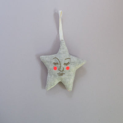 Home DecorHandsome Star Lavender Filled Ornament