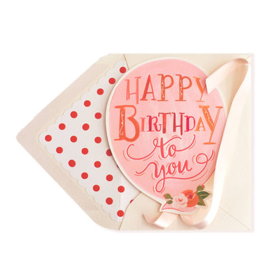 Happy Birthday CardHappy Birthday Balloon Card