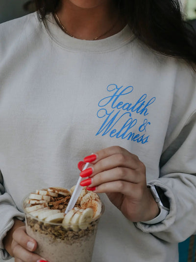 SweatshirtHealth & Wellness Crew Pullover