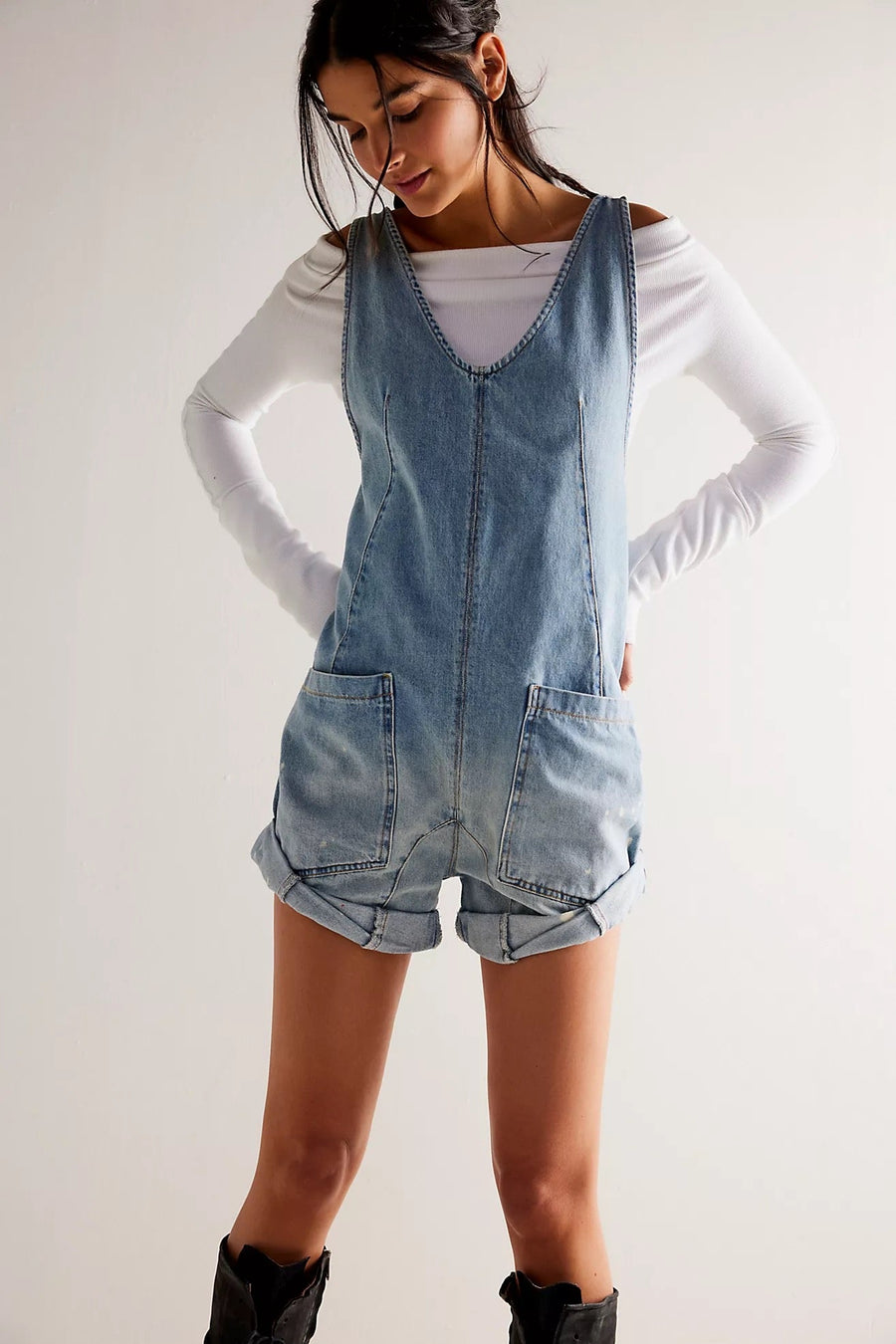 RomperHigh Roller Shortall | Free People