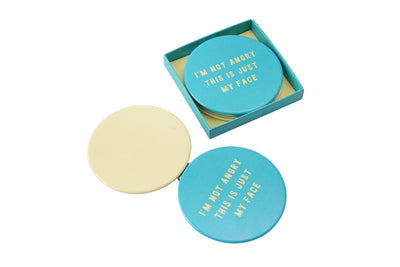 Mirror'I'm Not Angry...' Compact Mirror