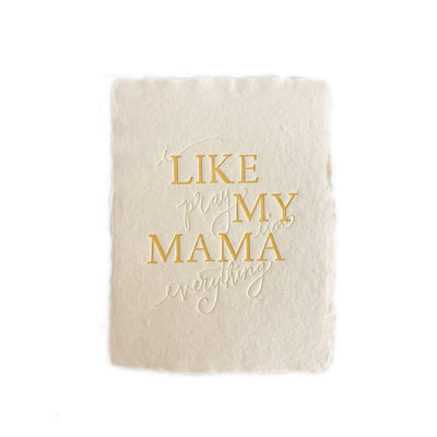 CardLike My Mama Is Card