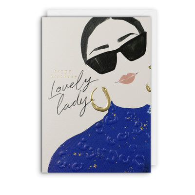 Greeting & Note CardsLovely Lady Birthday Card
