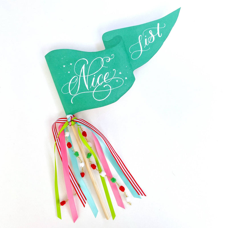 Party SuppliesNice List Party Pennant