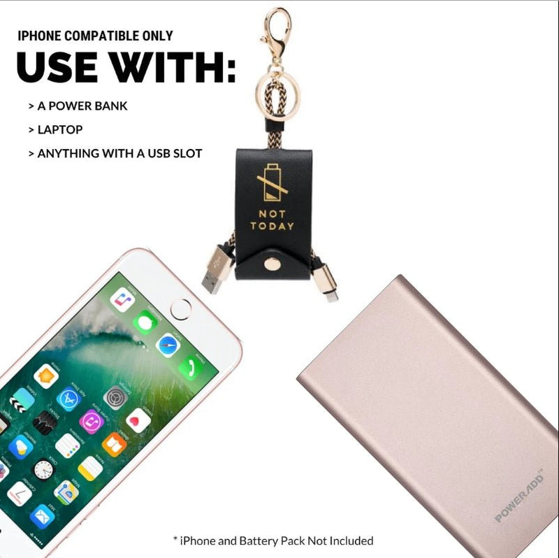 KeychainNot Today | USB & iPhone Charger