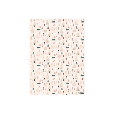 PaperPink Trees Wrapping Sheet
