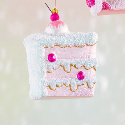 Christmas OrnamentSlice of Sweet Cake Ornament