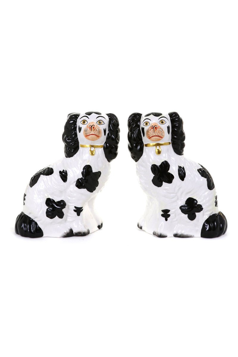 Home DecorStaffordshire Spaniel Black & White