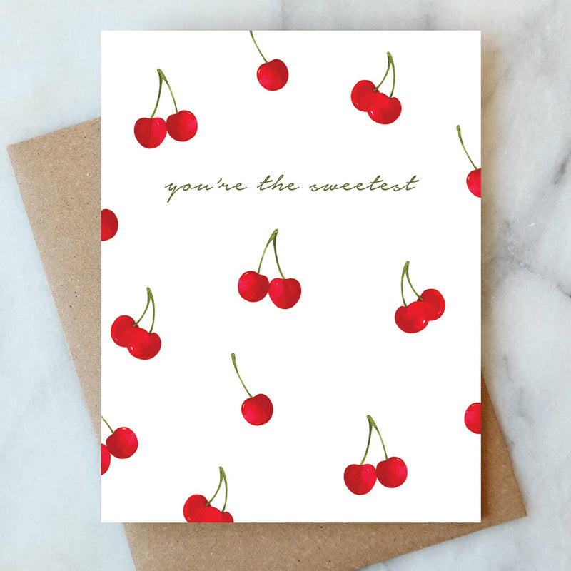 CardSweet Cherries Love Card