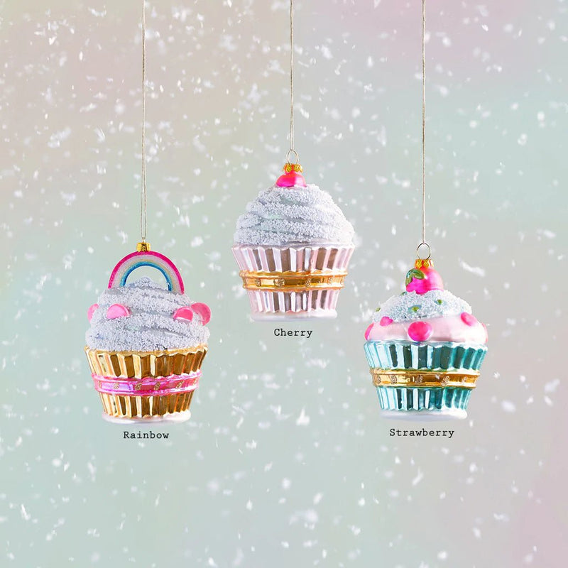 Christmas OrnamentSweet Cupcake Ornament