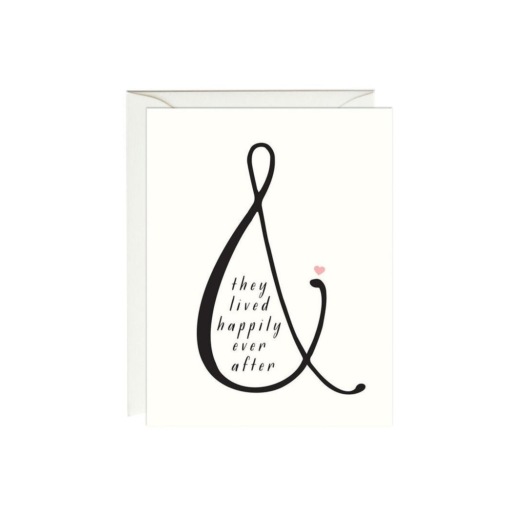 CardWedding Ampersand Card