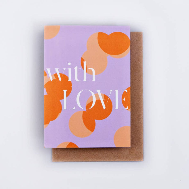 Home GoodsWith Love | Blank Greeting Card